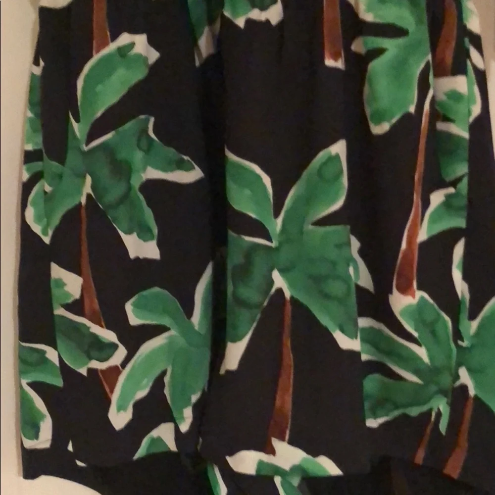 Cooper & Ella Nordstrom palm tree romper sz medium